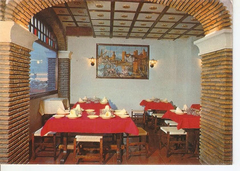 Postal 045703 : Bodegon el Riojano. Bar Restaurante. Virgen de la Montaña (Sevilla)