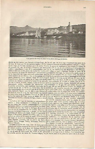 LAMINA ESPASA 2087: Vista general de Evian-les -Bains Francia