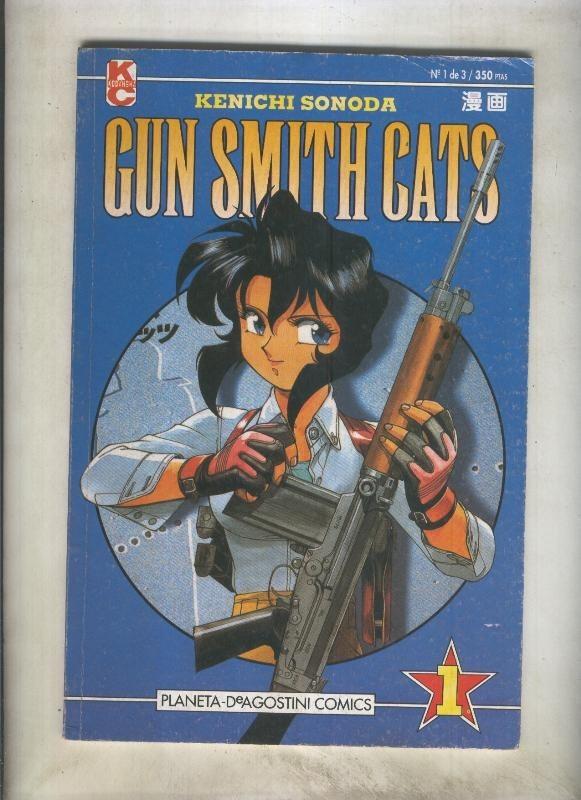 Gun Smith Cats volumen 1 numero 01 (numerado 4 en interior cubierta)