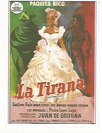 CROMO CINE 1231: LA TIRANA
