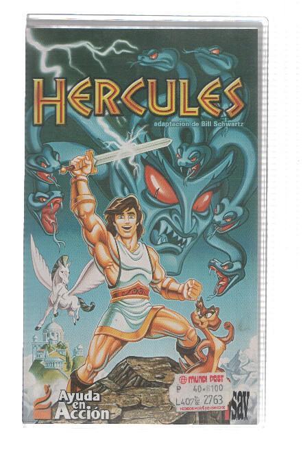 VHS-Cine: HERCULES, Adaptacion de Bill Schartz