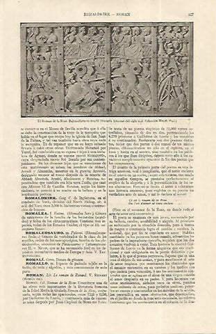 LAMINA ESPASA 19202: El Roman de la Rose