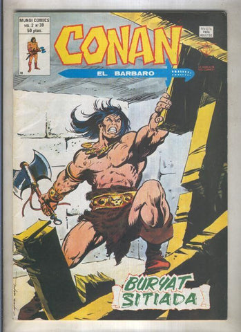 Conan el Barbaro volumen 2 numero 39 (numerado 4 en trasera)