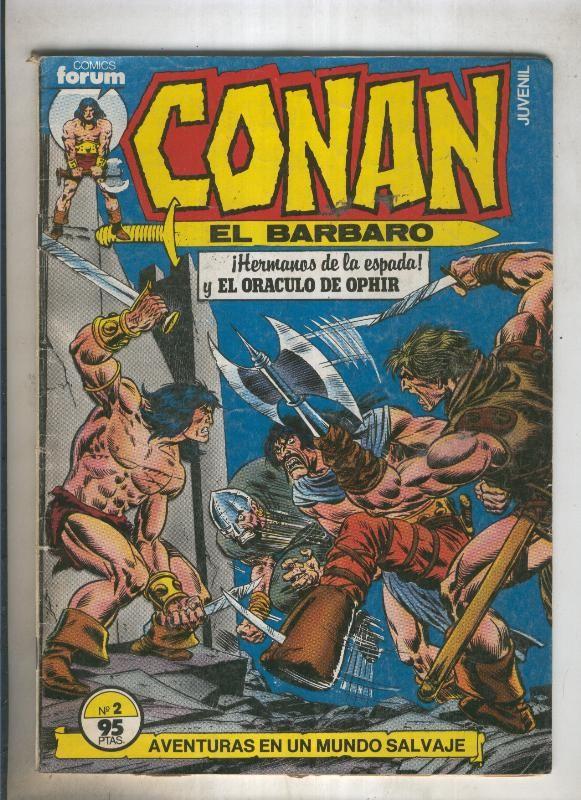 Conan el Barbaro primera edicion numero 002 (numerado 4 en trasera)