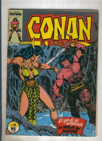 Conan el Barbaro primera edicion numero 015 (numerado 3 en trasera)