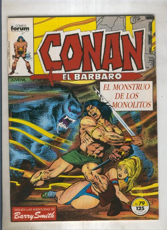 Conan el Barbaro primera edicion numero 079 (numerado 2 en trasera)