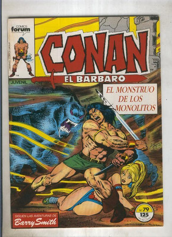Conan el Barbaro primera edicion numero 079 (numerado 2 en trasera)