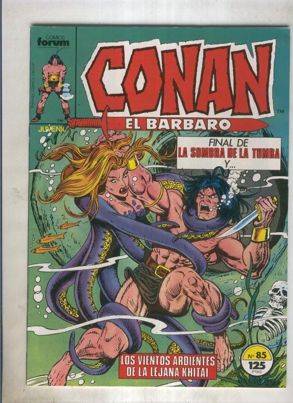Conan el Barbaro primera edicion numero 085 (numerado 3 en trasera)