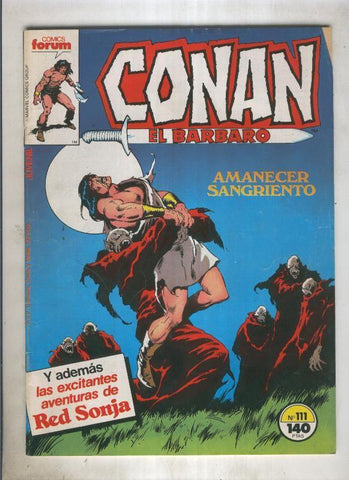 Conan el Barbaro primera edicion numero 111 (numerado 3 en trasera)