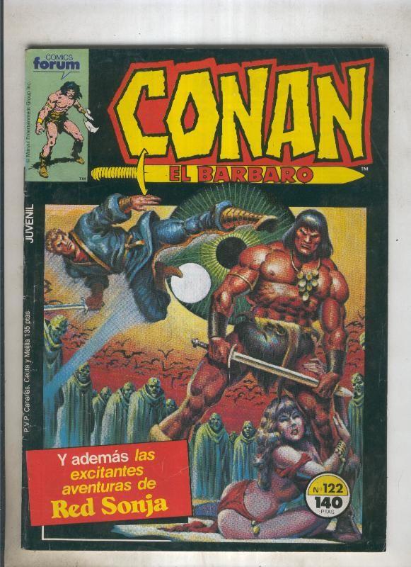 Conan el Barbaro primera edicion numero 122 (numerado 3 en trasera)