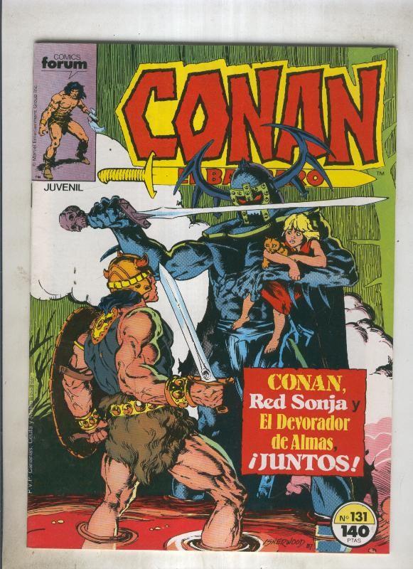 Conan el Barbaro primera edicion numero 131 (numerado 1 en trasera)