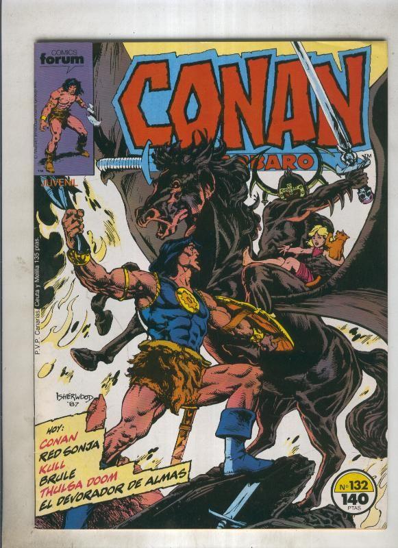 Conan el Barbaro primera edicion numero 132 (numerado 2 en trasera)