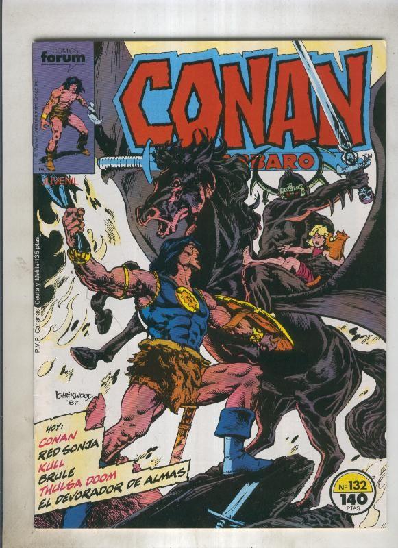 Conan el Barbaro primera edicion numero 132 (numerado 1 en trasera)
