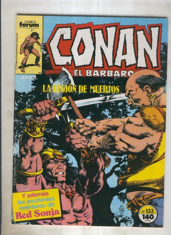 Conan el Barbaro primera edicion numero 133 (numerado 3 en trasera)