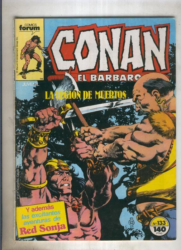 Conan el Barbaro primera edicion numero 133 (numerado 4 en trasera)