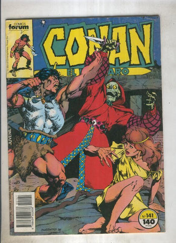 Conan el Barbaro primera edicion numero 141 (numerado 5 en trasera)