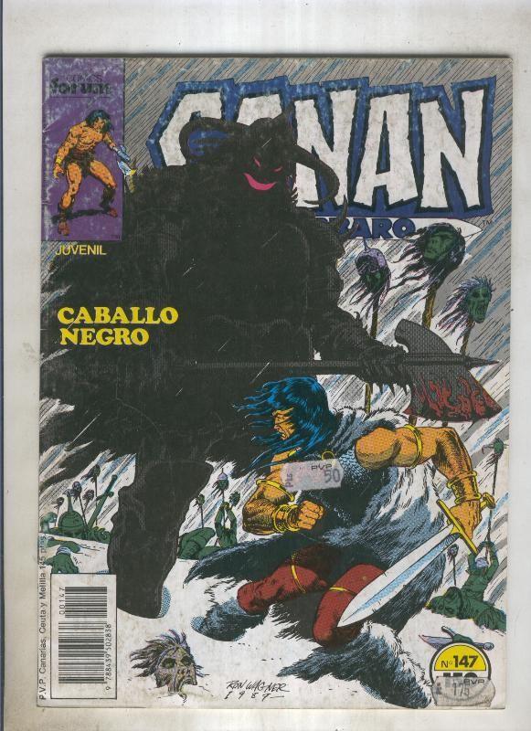 Conan el Barbaro primera edicion numero 147 (numerado 5 en trasera)