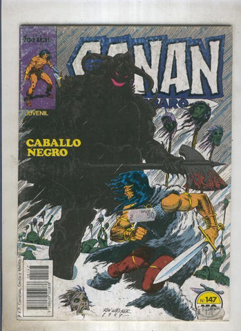 Conan el Barbaro primera edicion numero 147 (numerado 5 en trasera)