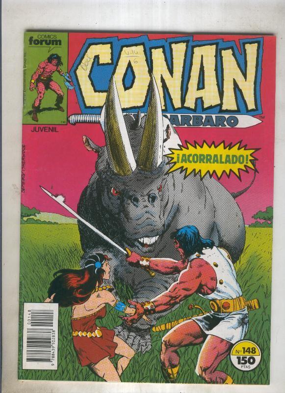Conan el Barbaro primera edicion numero 148 (numerado 3 en trasera)