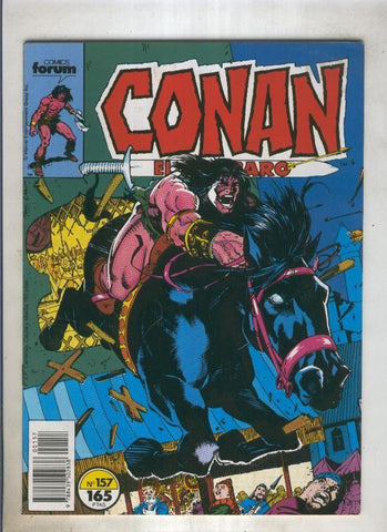 Conan el Barbaro primera edicion numero 157 (numerado 2 en trasera)