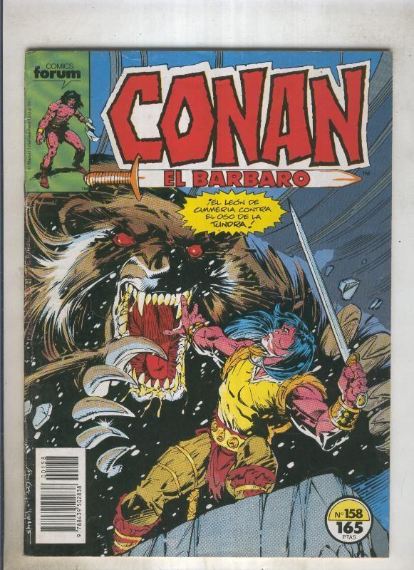 Conan el Barbaro primera edicion numero 158 (numerado 2 en trasera)