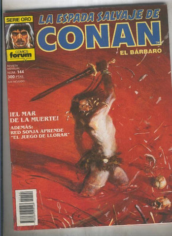 La espada de conan el barbaro numero 144