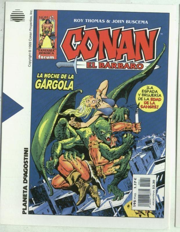 Postal 000436: Conan el Barbaro