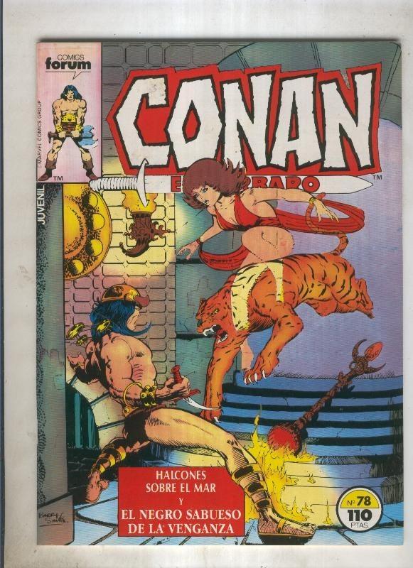 Conan el Barbaro primera edicion numero 078 (numerado 1 en trasera)