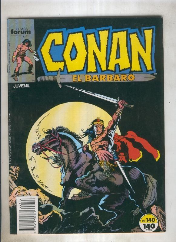 Conan el Barbaro primera edicion numero 140 (numerado 2 en trasera)