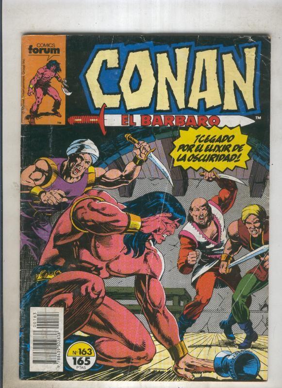 Conan el Barbaro primera edicion numero 163 (numerado 1 en trasera)