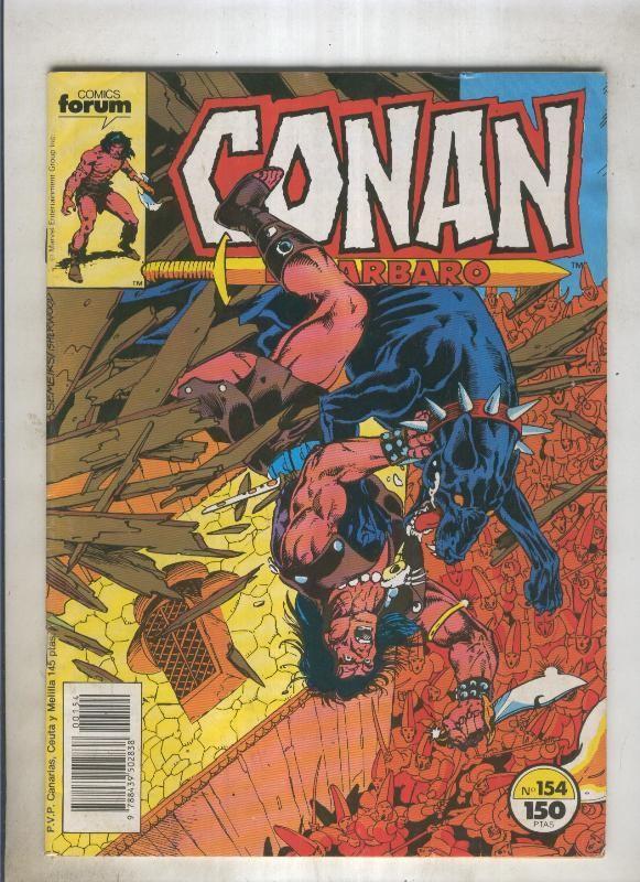 Conan el Barbaro primera edicion numero 154 (numerado 1 en trasera)
