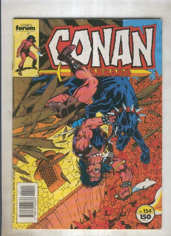 Conan el Barbaro primera edicion numero 154 (numerado 1 en trasera)