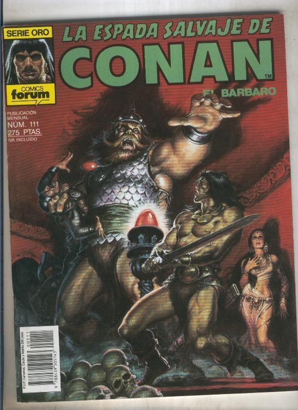 La espada de conan el barbaro numero 111
