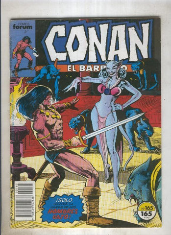 Conan el Barbaro primera edicion numero 165 (numerado 3 en trasera)