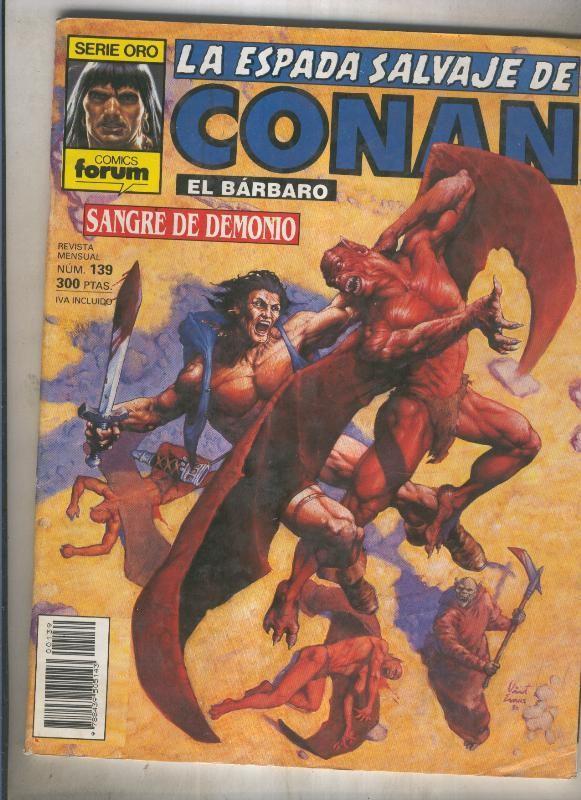 La espada de conan el barbaro numero 139