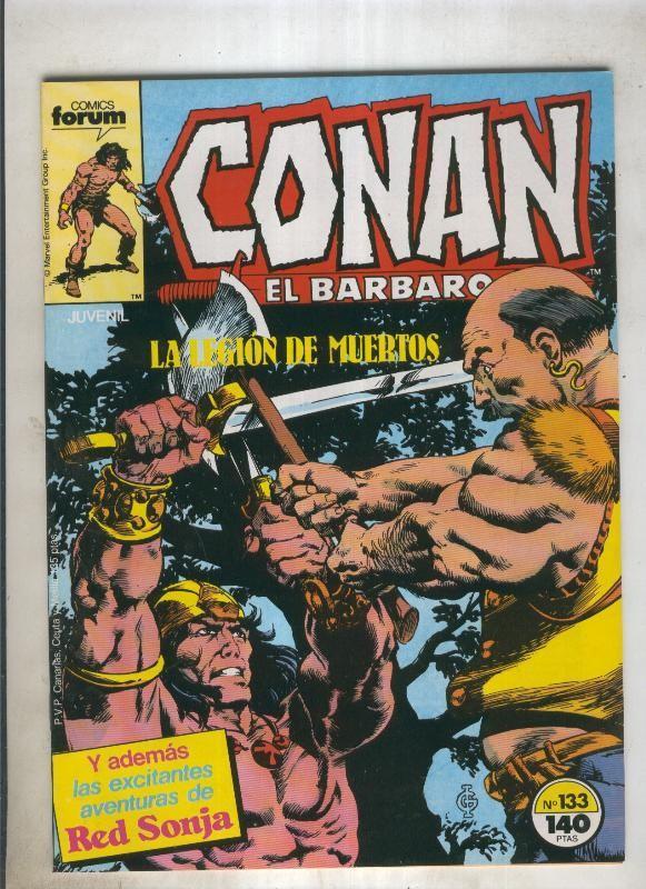 Conan el Barbaro primera edicion numero 133 (numerado 1 en trasera)