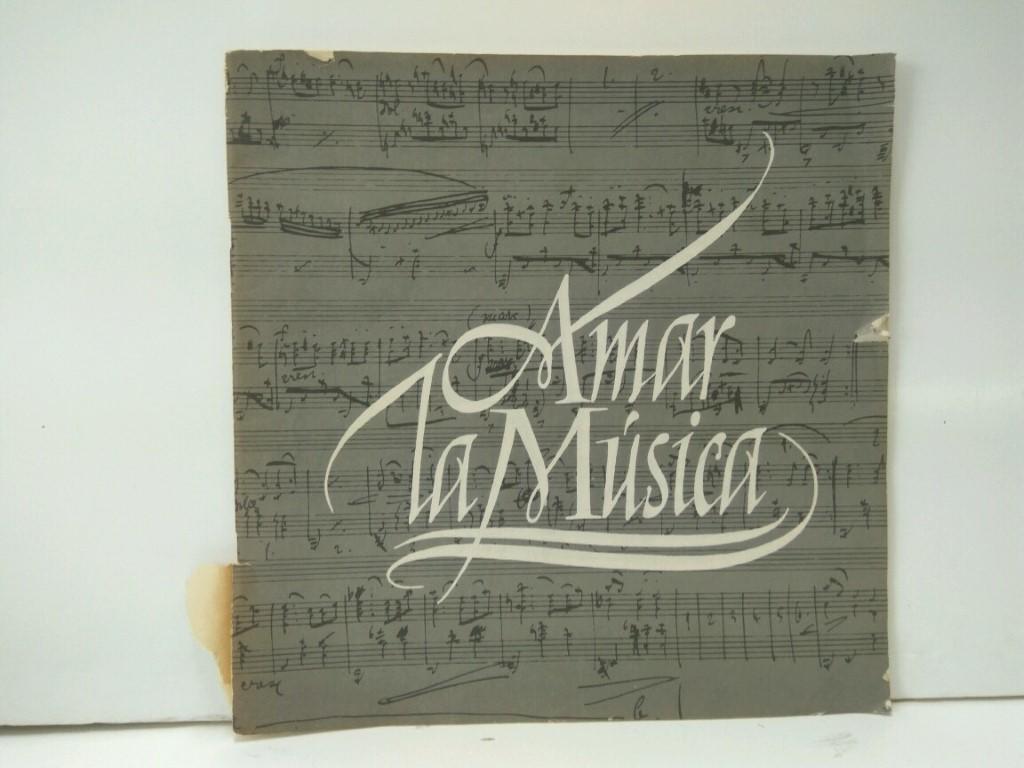 Libreto de Coleccion de Vinilos: AMAR LA MUSICA - Corelli, Vivaldi, Haendel... (CBS)