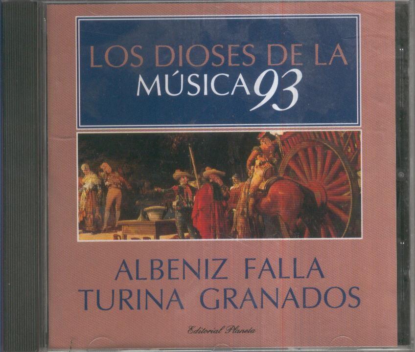 CD Musica: Coleccion Los Dioses de la Musica 93 Numero 45: ALBENIZ-FALLA