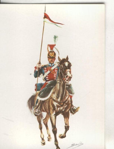 Postal 000043: Ejercito Español serie 1 numero 08