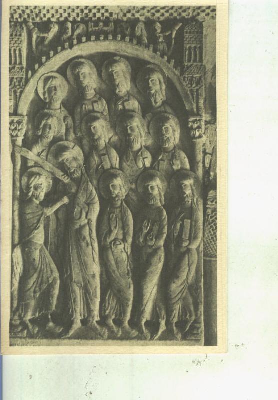 Postal 014018: La duda de Santo Tomas en el claustro de el Monasterio de Santo Domingo de Silos