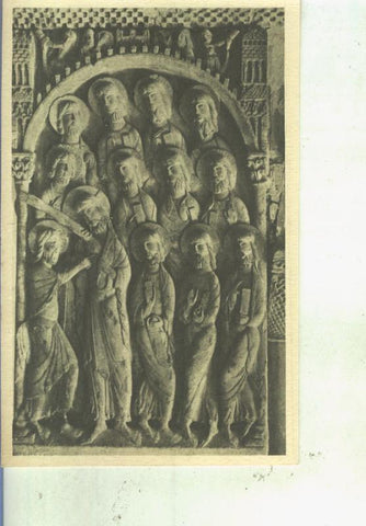 Postal 014018: La duda de Santo Tomas en el claustro de el Monasterio de Santo Domingo de Silos