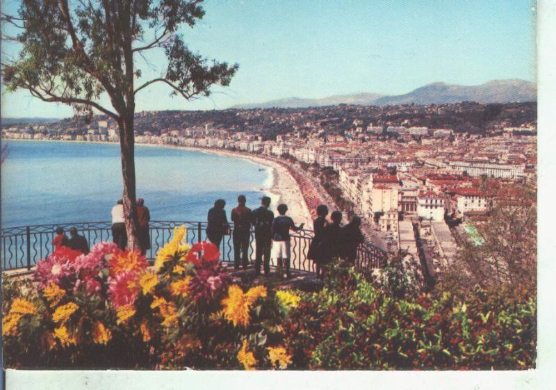 Postal 014478: Viste general de Nice , Francia