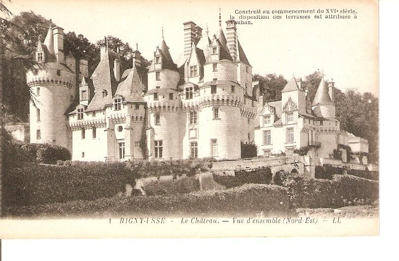 Postal 026793 : Le Château - Vue densemble, Rygni Usse