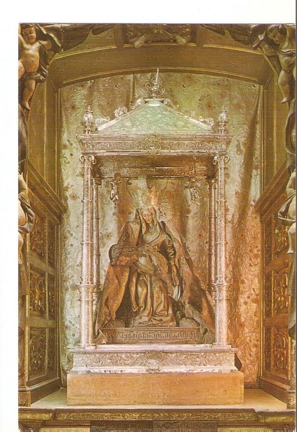 Postal 028402 : Leon. Santuario de Nuestra Señora del Camino, Imagen de la Virgen - Camarin