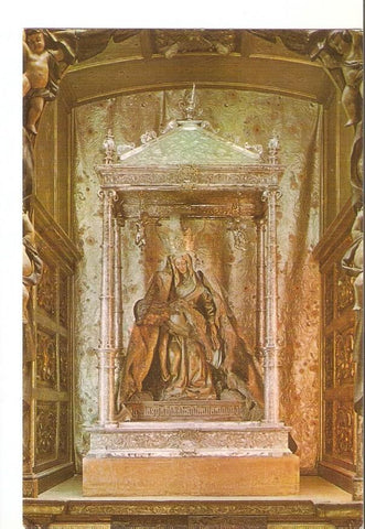 Postal 028402 : Leon. Santuario de Nuestra Señora del Camino, Imagen de la Virgen - Camarin