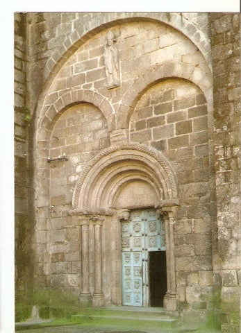 Postal 025104 : Catedral Puerta romanica. Tuy (Pontevedra)