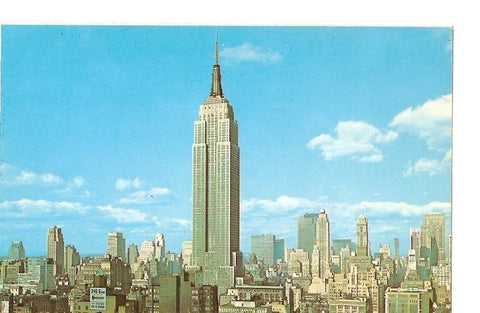 Postal 025774 : Empire State buinding New York City