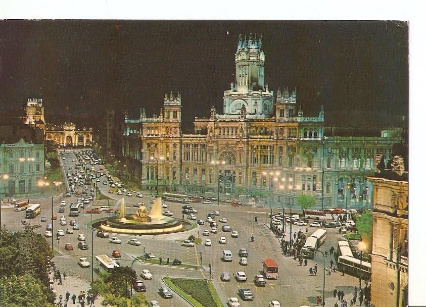 Postal 030548 : Madrid. Plaza de la Cibeles y Calle de  Alcala Cybele Circus en Alcala Street