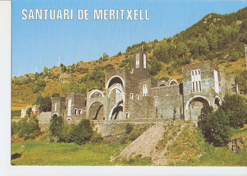 Postal 030725 : Valls dAndorra. Iglesia de Meritxell