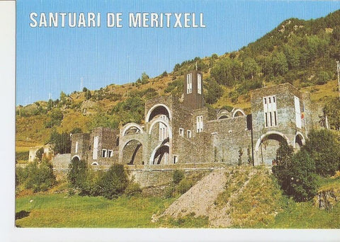 Postal 030725 : Valls dAndorra. Iglesia de Meritxell